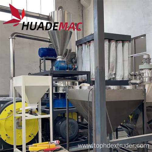 Environment friendly waste plastic pulverizer mill machine